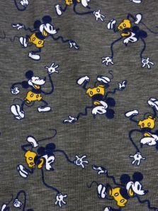 Pijama Disney mod. Mickey en gris con puños