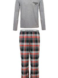 Pijama Emporio Armani en algodón Tartan