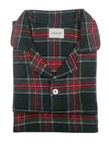 Pijama Giulio mod. Pina en franela de algodón 