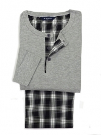 Pijama Guasch Algodón Gris