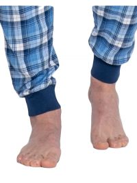 Pijama Guasch combinado en Algodón y pantalón de villela con puños