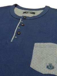Pijama Guasch de Algodón azul y pantalón de tela