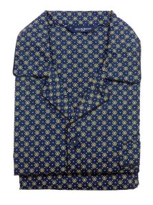Pijama Guasch en Tela de Algodón popelín con estampado corbatero