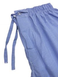 Pijama Guasch de Verano en Tela azul marino y blanco