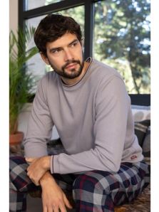 Comodidad inigualable: Pijama Guasch hombre de algodón con pantalón suave de viyela.