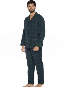 El pijama Guasch de algodón, una apuesta segura para el invierno y el descanso.
