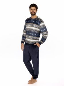 Pijama Guasch de Velour Spandex estampado