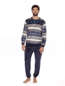 El pijama Guasch de terciopelo, una opción perfecta para frioleros con gusto.