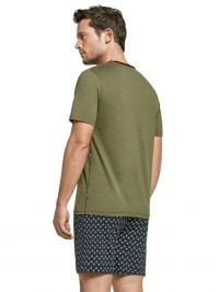 Pijama Impetus de Lyocell y Algodón Tiki en verde