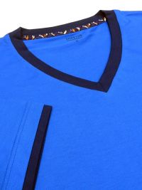 Pijama Impetus con Modal y Algodón en azul