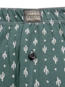 Jan Men pijama verano hombre con cactus