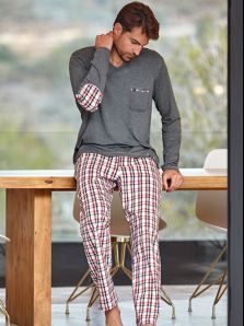 Pijama Jan Men (Janira) algodón mod. Red Code