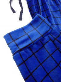 Pijama Muydemi en Coralina azul con puños