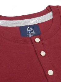 Pijama Kiff-kiff combinado burdeos y pantalón de villela