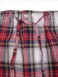 Pijama Kiff-kiff combinado burdeos y pantalón de villela