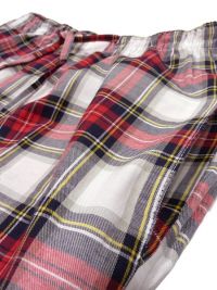 Pijama Kiff-kiff combinado burdeos y pantalón de villela