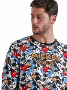 Pijama juvenil Disney estampado con Mickey Mouse en algodon