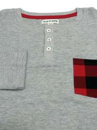 Pijama Little Blue House Waffle Henley