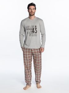 Pijama Punto Blanco en algodón mod. Copenhague 