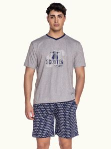 Pijama corto de Punto Blanco mod. Navy