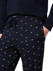 Tommy Hilfiger - Pijama de villela de algodón a cuadros