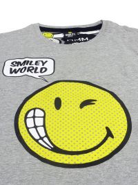 Pijama Smiley World en gris