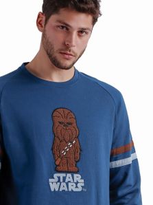 Esquijama con puños juvenil para invierno de Star Wars