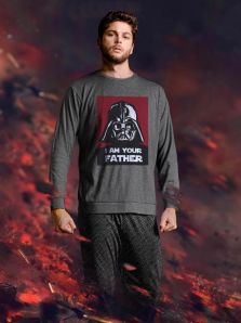 Pijama de algodón para fans de Darth Vader