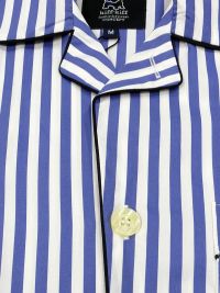Pijama Kiff-kiff de tela popelín con rayas anchas