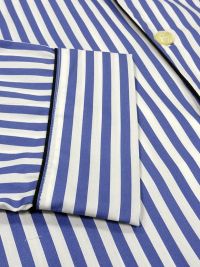 Pijama Kiff-kiff de tela popelín con rayas anchas