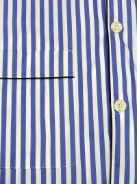Pijama Kiff-kiff de tela popelín con rayas anchas