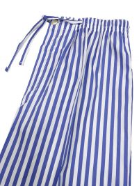 Pijama Kiff-kiff de tela popelín con rayas anchas