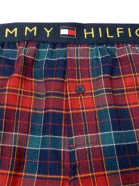 Pijama Tommy Hilfiger con camisero de algodón y bolsillo