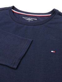 Pijama Tommy Hilfiger azul y rojo en algodón orgánico