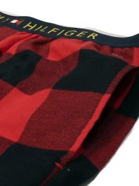 Pijama Tommy Hilfiger azul y rojo en algodón orgánico