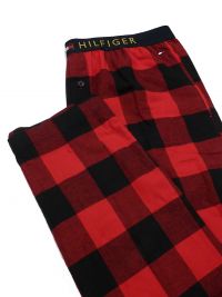 Pijama Tommy Hilfiger azul y rojo en algodón orgánico