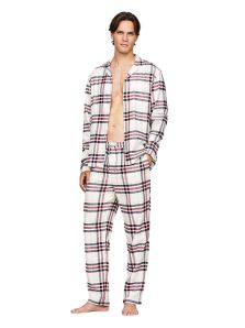 Pijama Tommy Hilfiger de Villela de Algodón a cuadros