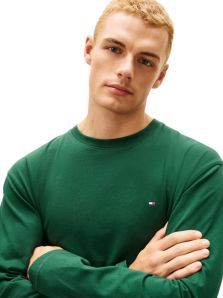 Máximo confort homewear: pijama Tommy Hilfiger cuadros verde.