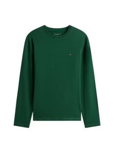 Regala comodidad: pijama Tommy Hilfiger algodón verde.