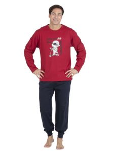 Pijama Pettrus Man mod. Patinete en Algodón