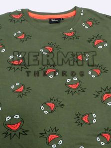 Pijamas de Verano Disney con la rana Gustavo Kermit