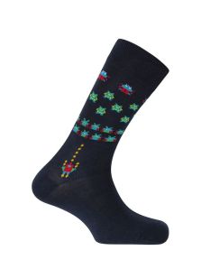 Calcetines de Punto Blanco, un toque retro para llenar tu día de color.