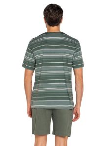 Pijama de verano para hombre Punto Blanco corto modal algodón