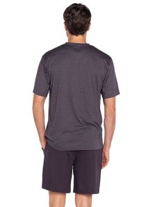 El pijama de verano Punto Blanco es ideal para noches cálidas gracias a su tejido modal algodón.