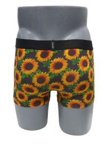 Moda interior Sacha calzoncillo juvenil estampado con Girasoles