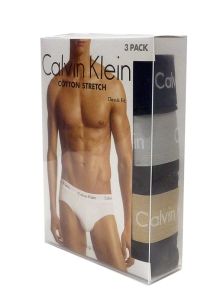 Pack con 3 Slips de Calvin Klein 6ED