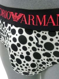 2 Pack Slips Emporio Armani con topitos