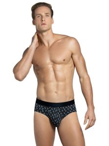 Slip Impetus de Modal estampado mod. James en marino