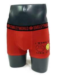 Boxer Smiley World en Rojo 