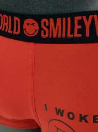 Boxer Smiley World en Rojo 